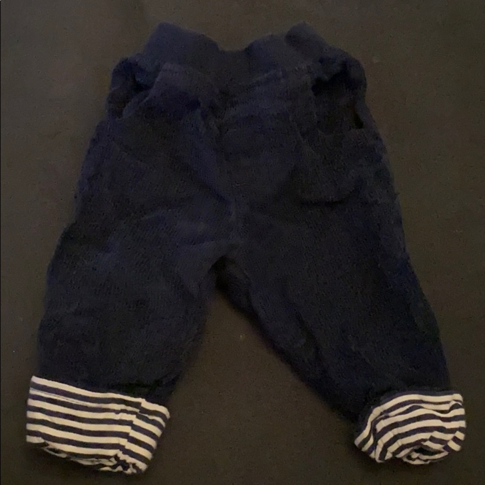 JoJo Maman Bebe Navy Corduroy Pants